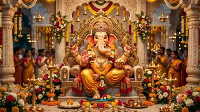 Devotional image for Ganesh Aarti